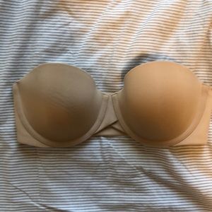 Strapless Calvin Klein Nude Bra (never worn)